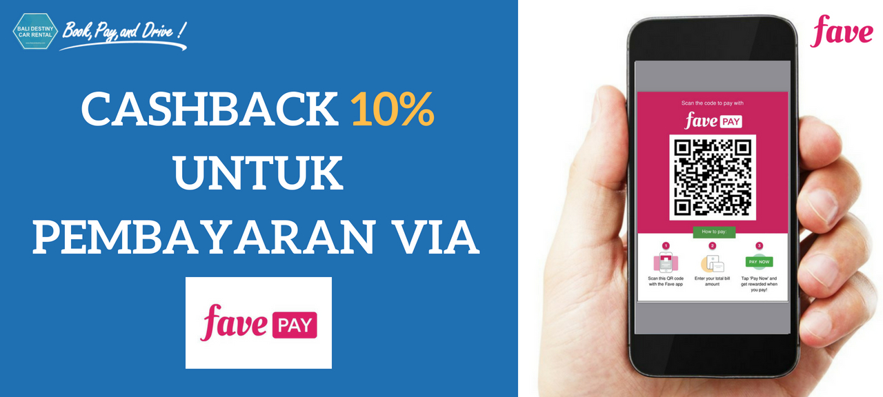 Banner FavePay Promo Bali Destiny Travel